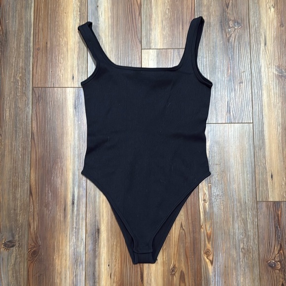 Ribbed Seamless Bodysuit for Women Shapewear Tank Top for Tummy Control Size L - Picture 1 of 4